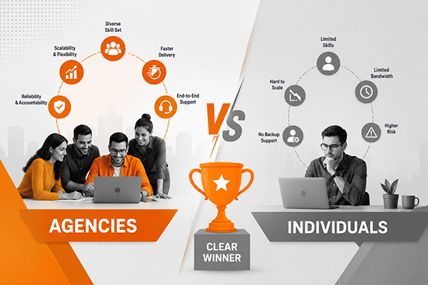 Outsourcing Agencies vs. Individuals Why Agencies are the Clear Winner