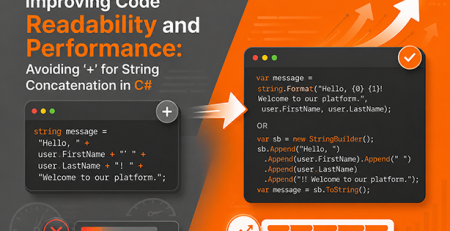 Improving Code Readability and Performance Avoiding ‘+’ for String Concatenation in C#