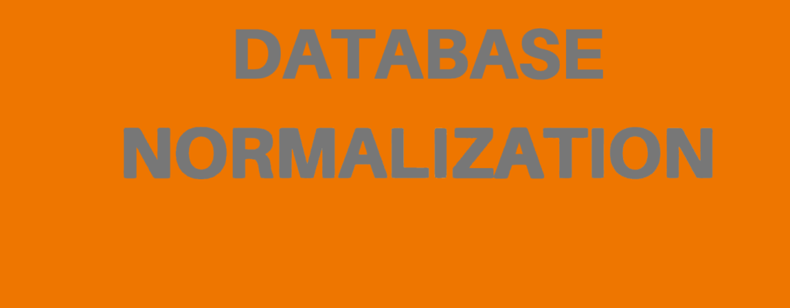 Understanding Database Normalization