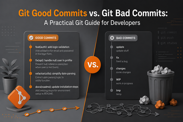 Git Good Commits vs. Git Bad Commits A Practical Git Guide for Developers